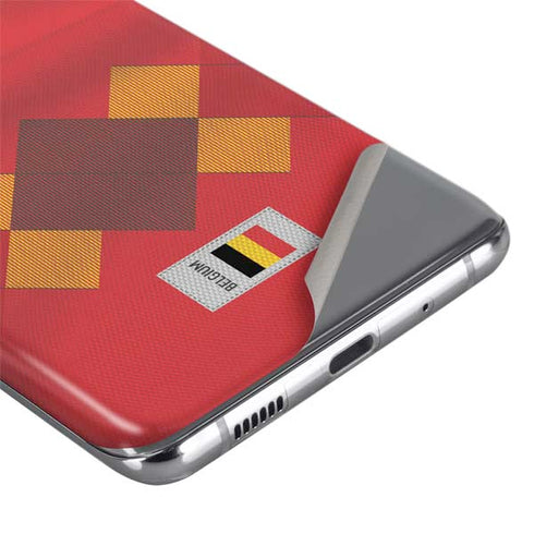Belgium Soccer Flag Galaxy S20 Ultra 5G Skin